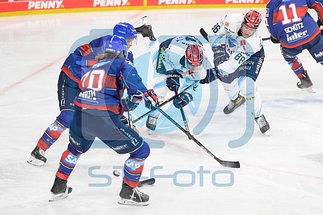 Eishockey, Herren, DEL, Saison 2020-2021, Adler Mannheim - ERC Ingolstadt, 24.01.2021