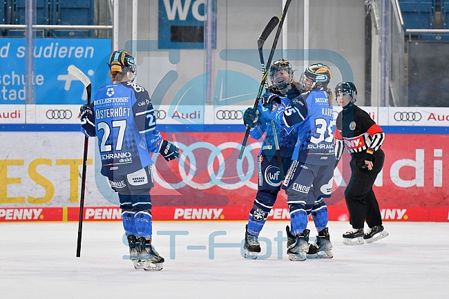 Eishockey, Frauen, DFEL, Saison 2023-2024, ERC Ingolstadt - Amsterdam Tigers, 06.01.2024
