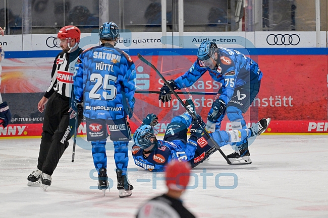 Eishockey, Herren, DEL, Saison 2025-2026, Playoffs Halbfinale, Spiel 5, ERC Ingolstadt - EHC Red Bull München, 25.09.2025