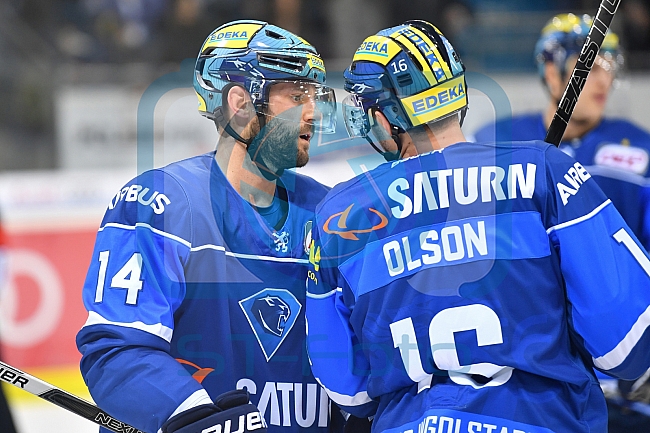 ERC Ingolstadt vs EHC Red Bull Muenchen, Eishockey, DEL, Deutsche Eishockey Liga, Spieltag 16, 27.10.2017
