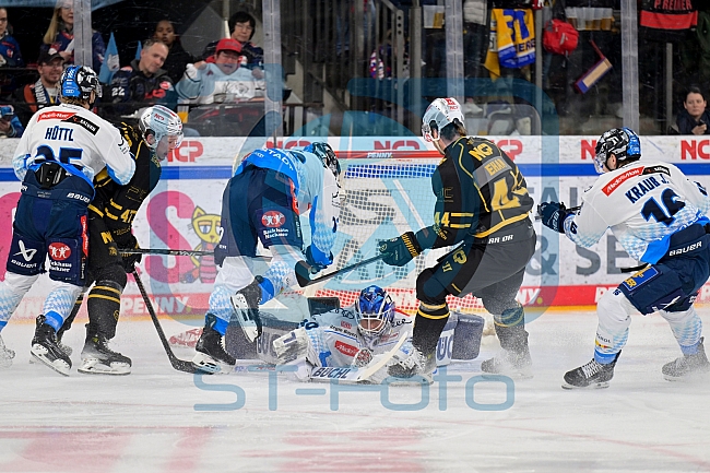 Eishockey, Herren, DEL, Saison 2024-2025, Playoffs Viertelfinale, Spiel 6, Nürnberg Ice Tigers - ERC Ingolstadt, 28.03.2025