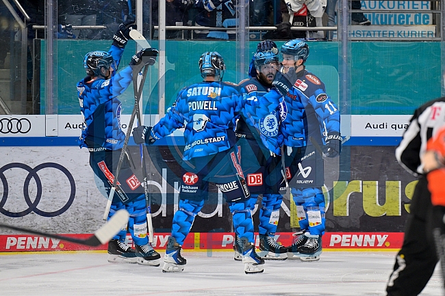 Eishockey, Herren, DEL, Saison 2025-2026, Playoffs Halbfinale, Spiel 3, ERC Ingolstadt - Grizzlys Wolfsburg, 19.09.2025