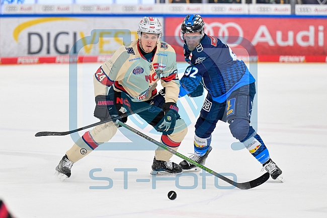 Eishockey, Herren, DEL, Saison 2024-2025, Playoffs Viertelfinale, Spiel 3, ERC Ingolstadt - Nürnberg Ice Tigers, 21.03.2025