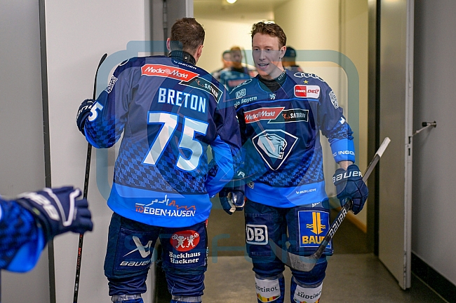 Eishockey, Herren, DEL, Saison 2024-2025, Playoffs Viertelfinale, Spiel 3, ERC Ingolstadt - Nürnberg Ice Tigers, 21.03.2025