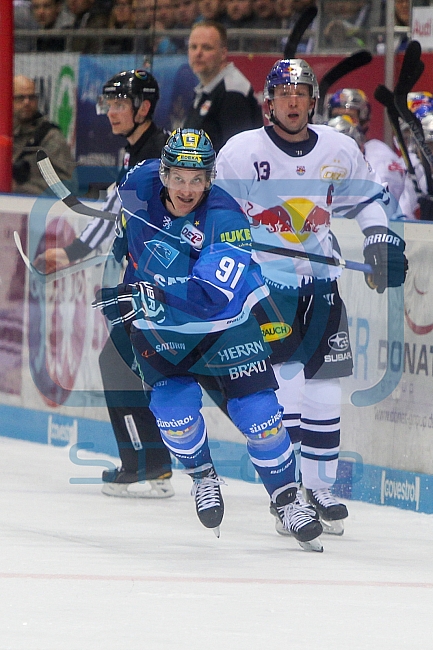 ERC Ingolstadt vs EHC Red Bull Muenchen, Eishockey, DEL, Deutsche Eishockey Liga, Spieltag 17, 27.10.2017