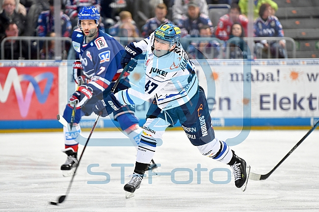 Adler Mannheim vs ERC Ingolstadt, Eishockey, DEL, Deutsche Eishockey Liga, Playoffs, Spiel 2, 16.03.2018