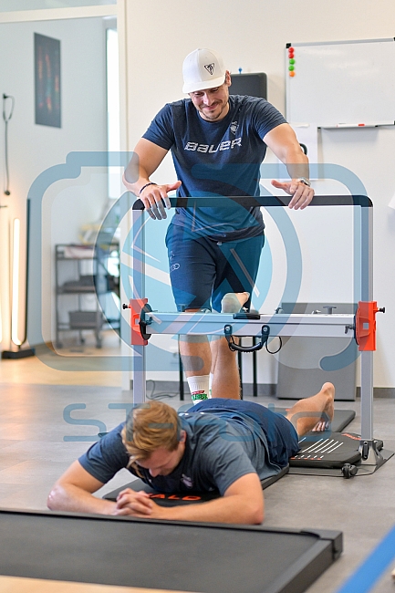 Eishockey, Herren, DEL, Saison 2024-2025, ERC Ingolstadt - Fitnesstest, 03.08.2024