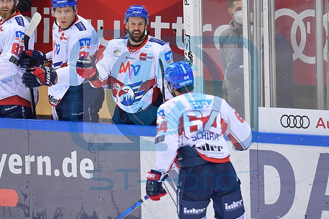 Eishockey, Herren, DEL, Saison 2020-2021, ERC Ingolstadt - Adler Mannheim, 12.03.2021