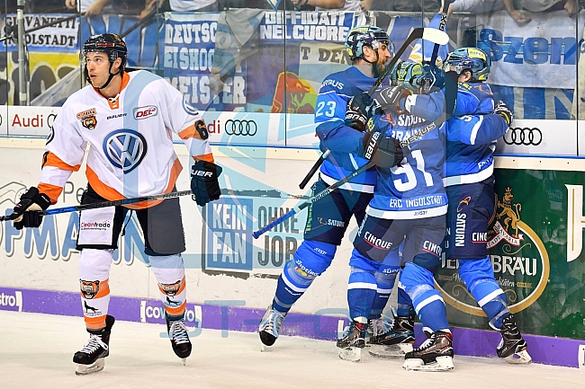 ERC Ingolstadt vs Grizzlys Wolfsburg, Eishockey, DEL, Deutsche Eishockey Liga, Spieltag 12, 13.10.2017