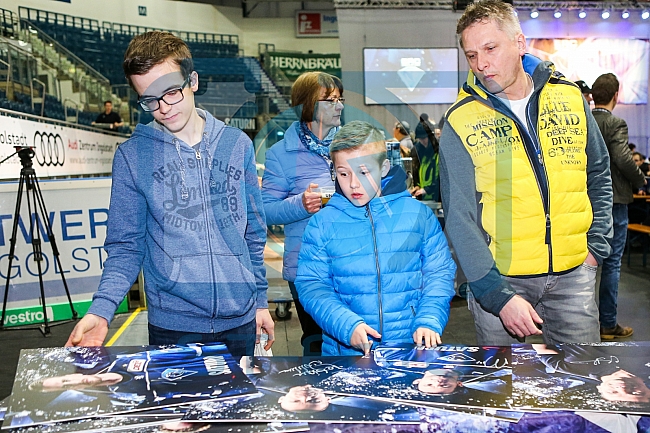 Abschlussfeier der Saison 2017 / 2018 in der Spielstaette des ERC Saturn Arena