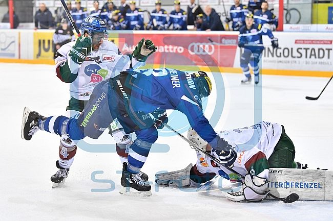 ERC Ingolstadt vs Adler Mannheim, Eishockey, DEL, Deutsche Eishockey Liga, Spieltag 46, 10.02.2017