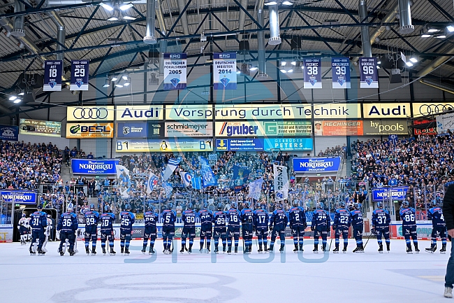 Eishockey, Herren, DEL, Saison 2025-2026, Playoffs, Viertelfinale, Spiel 6, ERC Ingolstadt - EHC Red Bull München, 04.04.2026