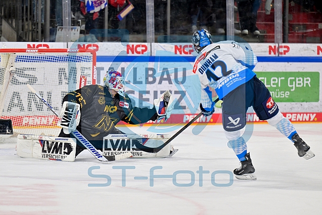 Eishockey, Herren, DEL, Saison 2024-2025, Playoffs Viertelfinale, Spiel 1, Nürnberg Ice Tigers - ERC Ingolstadt, 18.03.2025