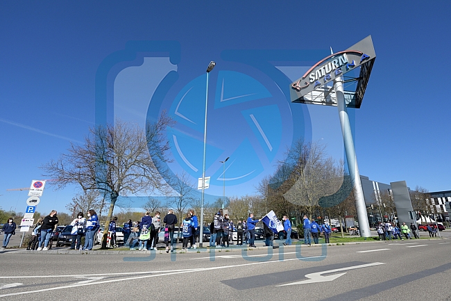 Playoffs, Eishockey, Herren, DEL, Saison 2020-2021, ERC Ingolstadt - EHC Red Bull München, 22.04.2021
