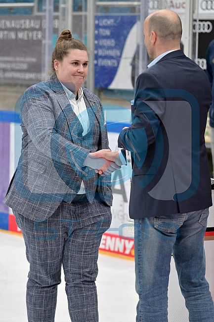 Eishockey, Frauen, DFEL, Playoffs, Finale, Spiel 3, Saison 2023-2024, ERC Ingolstadt - ECDC Memmingen Indians, 23.03.2024