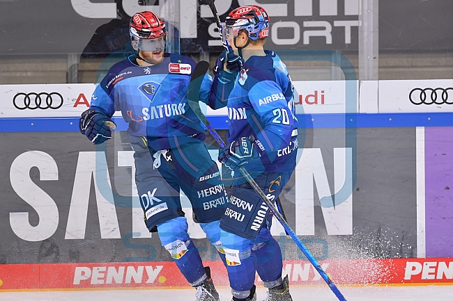 Eishockey, Herren, DEL, Saison 2020-2021, ERC Ingolstadt - Adler Mannheim, 12.03.2021