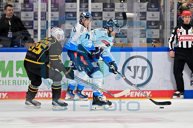 Eishockey, Herren, DEL, Saison 2024-2025, Playoffs Viertelfinale, Spiel 1, Nürnberg Ice Tigers - ERC Ingolstadt, 18.03.2025