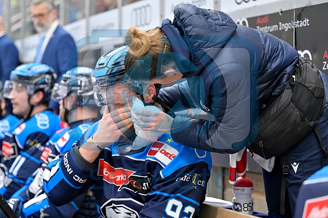 Eishockey, Herren, DEL, Saison 2025-2026, Spiel 33, ERC Ingolstadt - Grizzlys Wolfsburg, 28.12.2025
