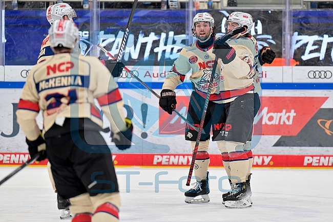 Eishockey, Herren, DEL, Saison 2024-2025, Playoffs Viertelfinale, Spiel 3, ERC Ingolstadt - Nürnberg Ice Tigers, 21.03.2025