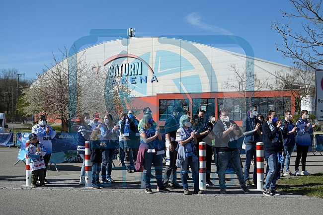 Playoffs, Eishockey, Herren, DEL, Saison 2020-2021, ERC Ingolstadt - EHC Red Bull München, 22.04.2021