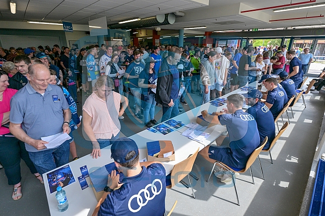 Eishockey, Herren, DEL, Saison 2023-2024, ERC Ingolstadt - Dauerkartenübergabe, 13.08.2023