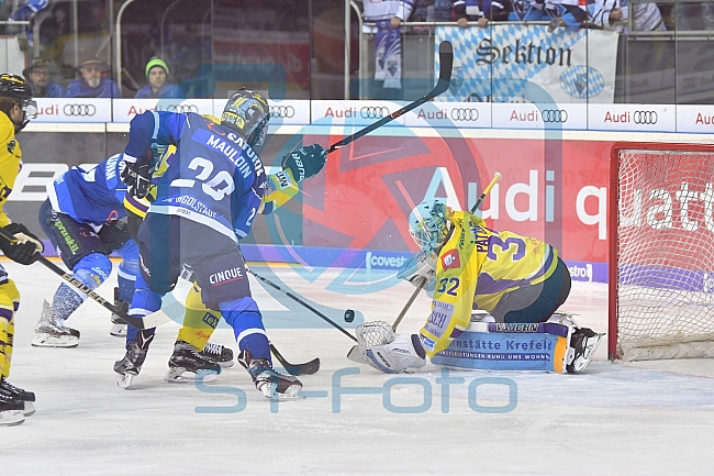 ERC Ingolstadt vs Krefeld Pinguine, Eishockey, DEL, Deutsche Eishockey Liga, Spieltag 50, 28.02.2018