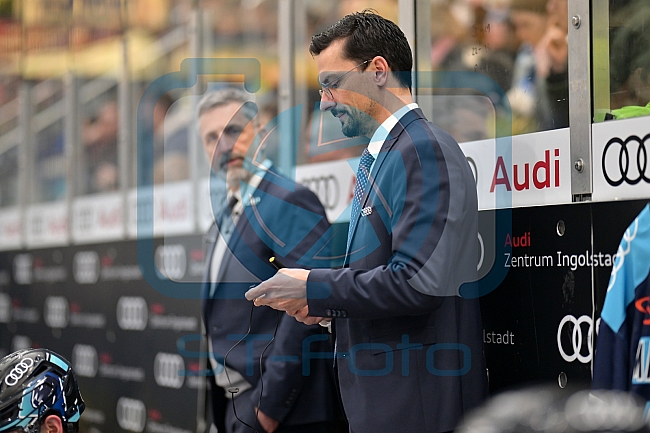 Eishockey, Herren, DEL, Saison 2022-2023, Playoff-Halbfinale - Spiel 3, ERC Ingolstadt - Adler Mannheim, 04.04.2023