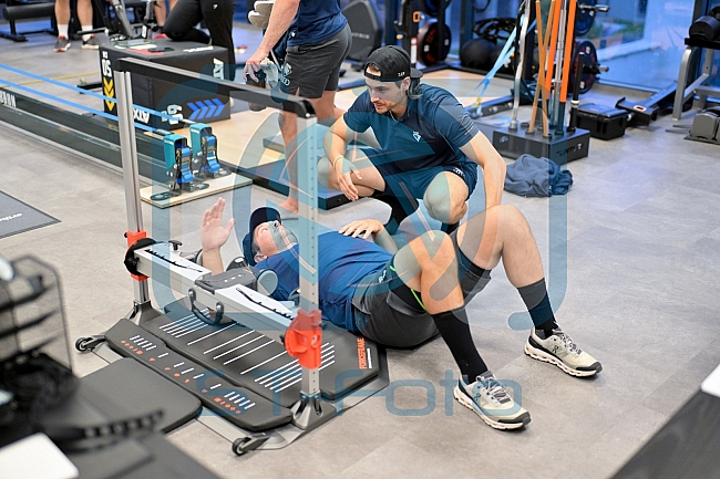Eishockey, Herren, DEL, Saison 2025-2026, ERC Ingolstadt - Fitnesstests, 02.08.2025