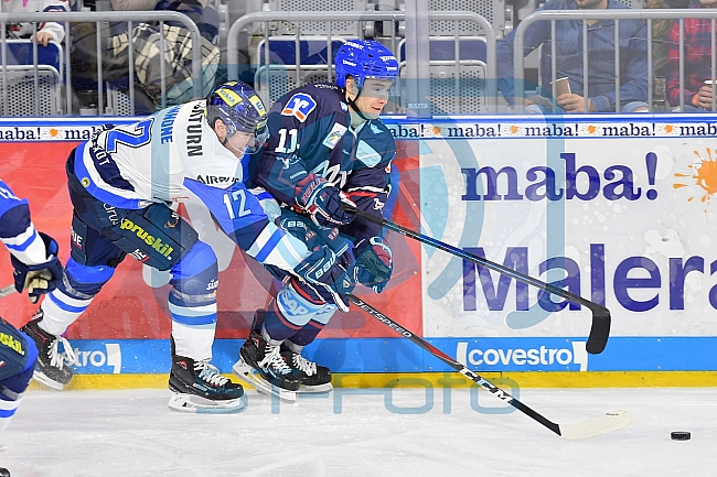 Adler Mannheim vs ERC Ingolstadt, Eishockey, DEL, Deutsche Eishockey Liga, Spieltag 28, 16.12.2018