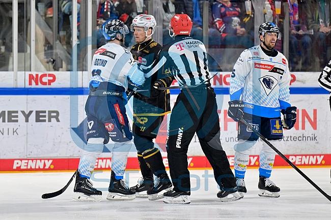 Eishockey, Herren, DEL, Saison 2024-2025, Playoffs Viertelfinale, Spiel 6, Nürnberg Ice Tigers - ERC Ingolstadt, 28.03.2025