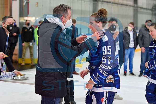 Eishockey, Frauen, DFEL, Playoffs Finale Spiel 4, Saison 2021-2022, ERC Ingolstadt - ECDC Memmingen Indians, 20.03.2022