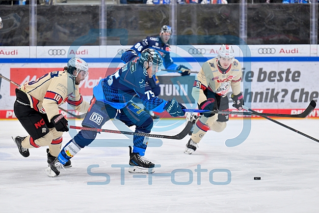 Eishockey, Herren, DEL, Saison 2024-2025, Playoffs Viertelfinale, Spiel 3, ERC Ingolstadt - Nürnberg Ice Tigers, 21.03.2025