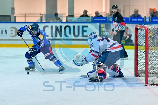 Eishockey, U20, DNL, Saison 2024-2025, Playoffs Halbfinale - Spiel 3, ERC Ingolstadt - Jungadler Mannheim, 22.03.2025