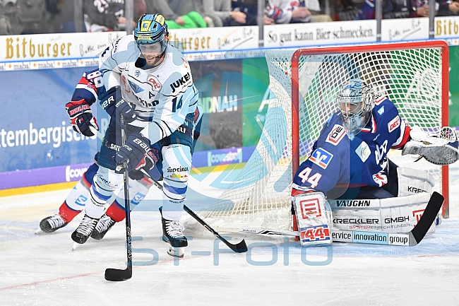 Adler Mannheim vs ERC Ingolstadt, Eishockey, DEL, Deutsche Eishockey Liga, Spieltag 39, 24.01.2018