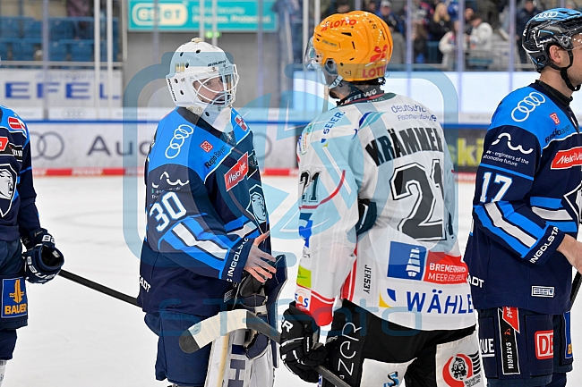 Eishockey, Herren, DEL, Saison 2025-2026, Spiel 35, ERC Ingolstadt - Pinguins Bremerhaven, 02.01.2026