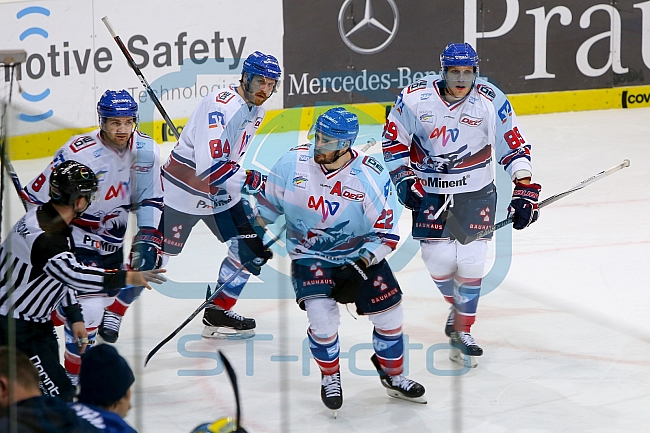 ERC Ingolstadt - Adler Mannheim, Eishockey, DEL, Deutsche Eishockey Liga, Playoffs, Viertelfinale, Spiel 1, 14.03.2018