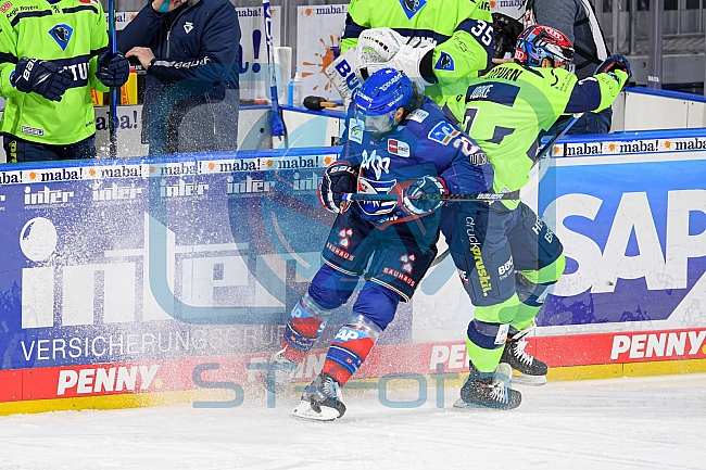 Eishockey, Herren, DEL, Saison 2020-2021, Adler Mannheim - ERC Ingolstadt, 15.02.2021