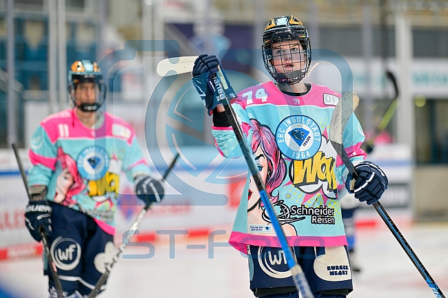 Eishockey, Frauen, DFEL, Saison 2023-2024, ERC Ingolstadt - Mad Dogs Mannheim, 18.02.2024