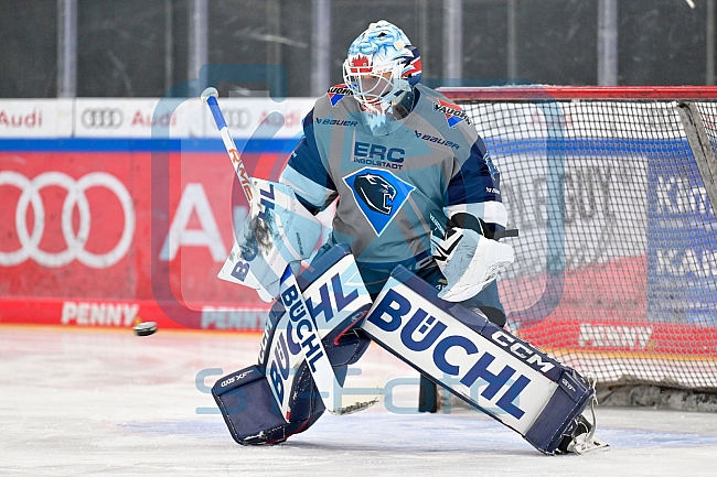 Eishockey, Herren, DEL, Saison 2024-2025, ERC Ingolstadt - Training mit Torwart Christian Heljanko, 28.01.2025