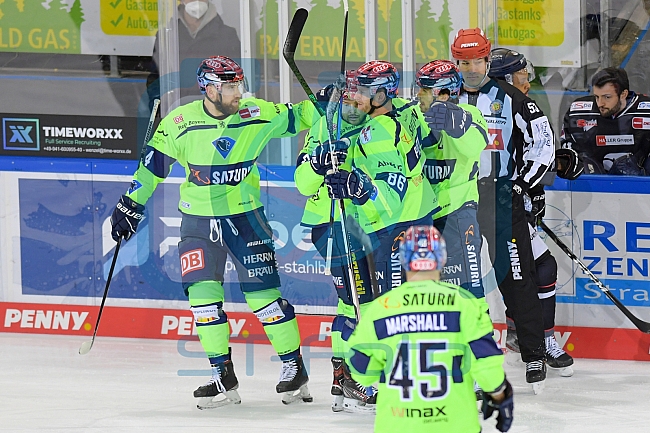Eishockey, Herren, DEL, Saison 2020-2021, Straubing Tigers - ERC Ingolstadt, 31.01.2021