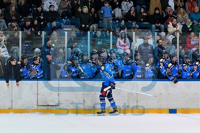 Eishockey, U20, DNL, Saison 2024-2025, Playoffs Halbfinale - Spiel 3, ERC Ingolstadt - Jungadler Mannheim, 22.03.2025