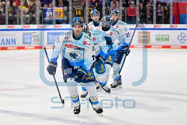 Eishockey, Herren, DEL, Saison 2024-2025, Playoffs Viertelfinale, Spiel 1, Nürnberg Ice Tigers - ERC Ingolstadt, 18.03.2025