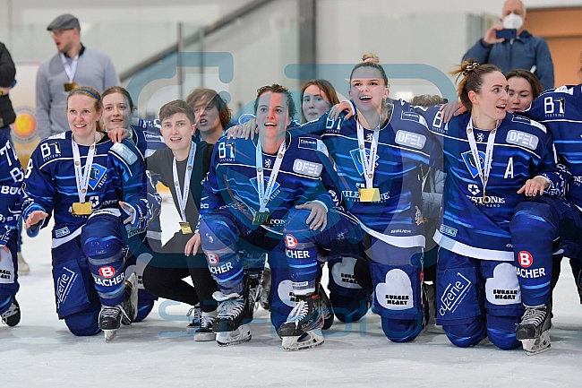 Eishockey, Frauen, DFEL, Playoffs Finale Spiel 4, Saison 2021-2022, ERC Ingolstadt - ECDC Memmingen Indians, 20.03.2022