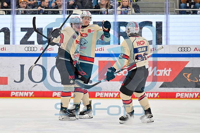 Eishockey, Herren, DEL, Saison 2024-2025, Playoffs Viertelfinale, Spiel 3, ERC Ingolstadt - Nürnberg Ice Tigers, 21.03.2025