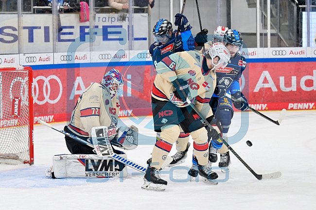 Eishockey, Herren, DEL, Saison 2024-2025, Playoffs Viertelfinale, Spiel 3, ERC Ingolstadt - Nürnberg Ice Tigers, 21.03.2025