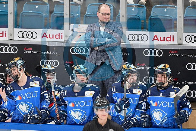 Eishockey, Frauen, DFEL, Playoffs, Finale, Spiel 3, Saison 2023-2024, ERC Ingolstadt - ECDC Memmingen Indians, 23.03.2024