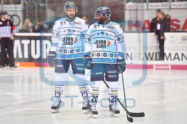 ERC Ingolstadt vs Adler Mannheim, Eishockey, DEL, Deutsche Eishockey Liga, Spieltag 28, 08.12.2017