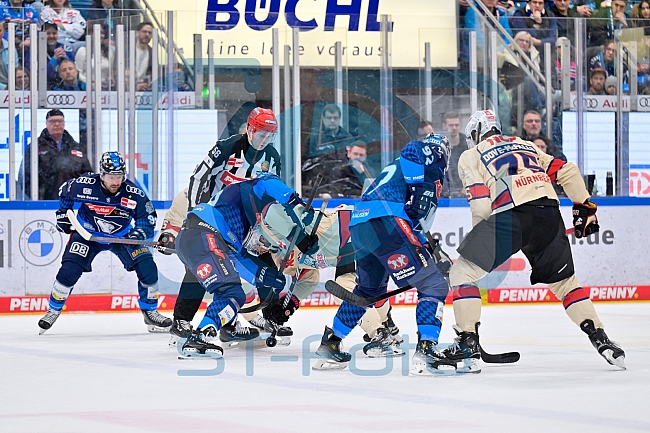 Eishockey, Herren, DEL, Saison 2024-2025, Playoffs Viertelfinale, Spiel 3, ERC Ingolstadt - Nürnberg Ice Tigers, 21.03.2025