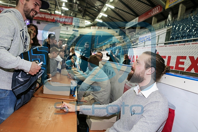 Abschlussfeier der Saison 2017 / 2018 in der Spielstaette des ERC Saturn Arena