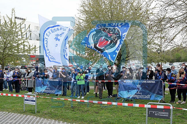Playoffs, Eishockey, Herren, DEL, Saison 2020-2021, ERC Ingolstadt - Eisbären Berlin, 28.04.2021